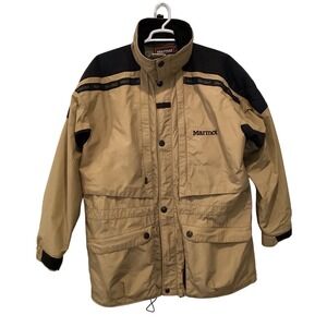 Marmot Men's Ski Parka‎ Jacket Tan Black Gore-Tex - Size XL Org $500